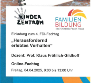Ankündigung des Fachtags (Foto: Kiz LU)
